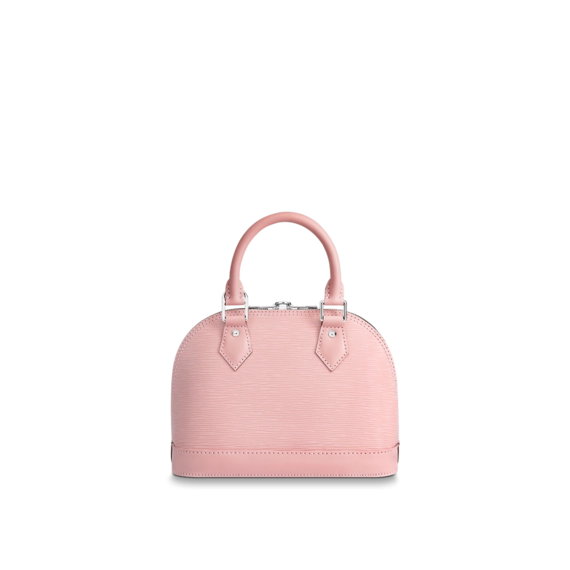 Fashionable Women's Louis Vuitton Alma BB Rose Ballerine Pink