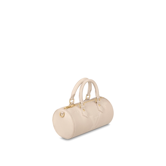 Look Stylish with Louis Vuitton Papillon BB Creme Beige Women's Bag Now!