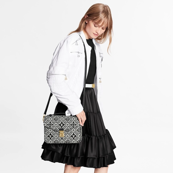 Get the timeless classic Louis Vuitton Since 1854 Pochette Metis handbag for women's