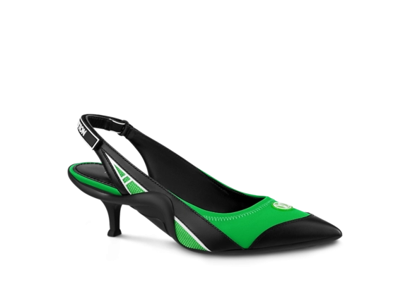 Women's Louis Vuitton Archlight Slingback Pump Green - Get, Shop Now!