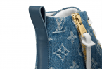 Louis Vuitton Stellar Sneaker Boot Monogram Denim Bleu Jeans Blue