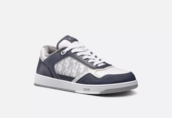 B27 Low-Top Sneaker - Deep Blue/White