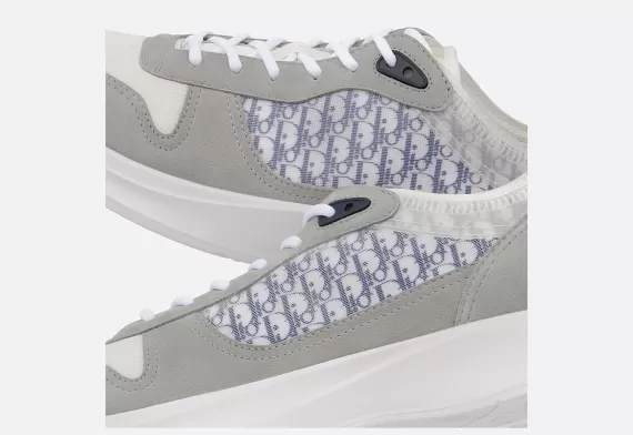 B25 Runner Sneaker - Gray /White Blue/White