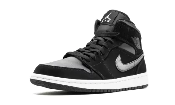 Air Jordan 1 Mid SE Nylon - Black/Grey