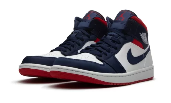 Air Jordan 1 Mid SE Olympic - USA