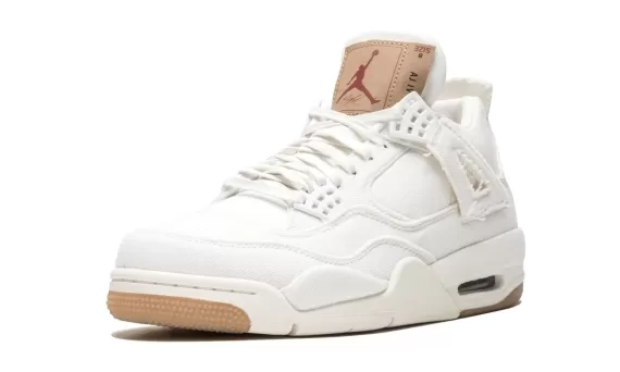 Air Jordan 4 Retro Levis NRG - White Denim