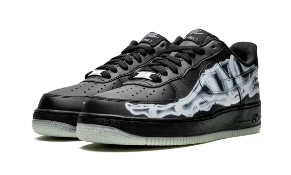 Air Force 1 Low Skeleton - Black