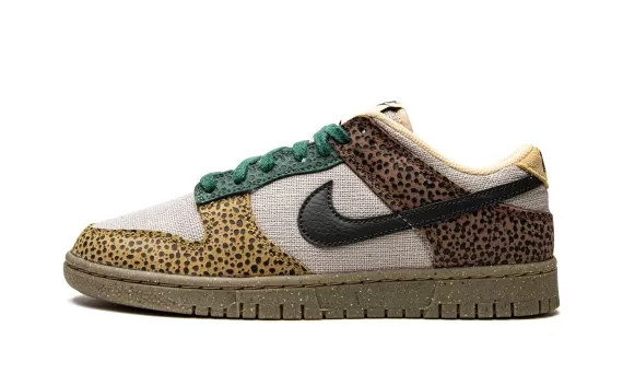 Dunk Low - Safari Golden Moss