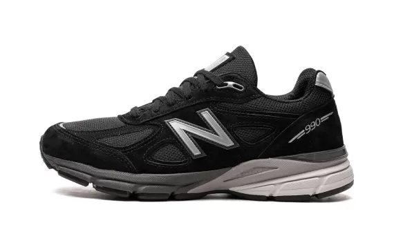 990V4 Made In USA - Black / Silver