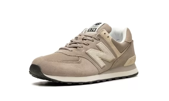 574 Beige / White