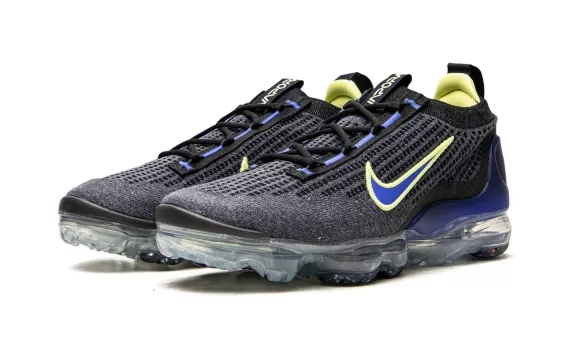 Air VaporMax 2021 Flyknit - Obsidian/Light Lemon Twist