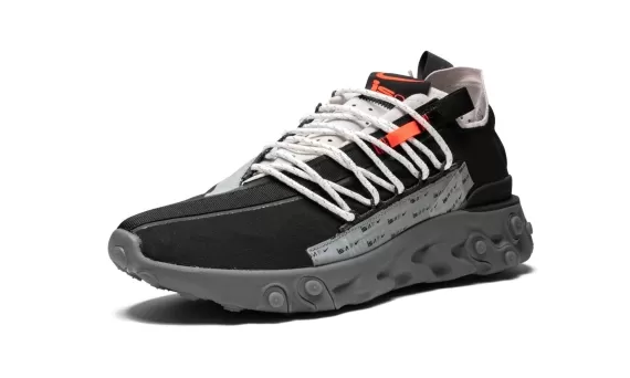  ISPA React WR - Black/Metallic Silver-Gunsmoke